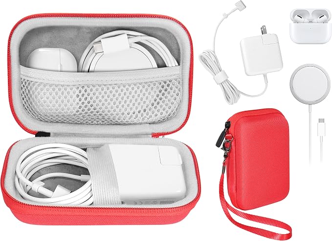 Handy Case for MacBook Air Pro Charger MagSafe 2/1 Power Adapter, iPhone 17/17 Pro max, iPhone 16/16 Pro max MagSafe Charger, USB C Hub, Type C Hub, USB Multiport Adapter