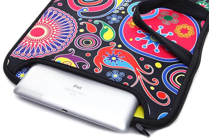 YIDA 15.6-Inch Laptop Shoulder Sleeve Bag Case Carrying bags For 15 15.6" Acer Dell Hp classic colourful