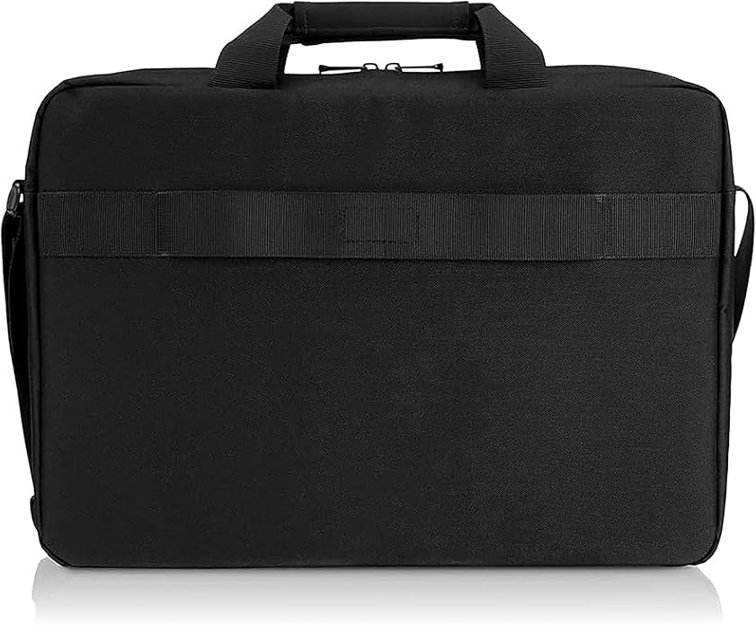 Lenovo Laptop Shoulder Bag T215 15.6 inch - Black- Slip Laptop Compartment - Front Zippered Pocket - Adjustable Strap