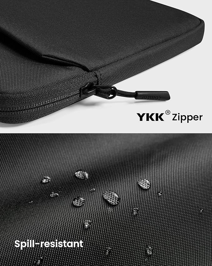 tomtoc Slim Laptop Sleeve for 14-inch MacBook Pro M5/M4/M3/M2/M1 Pro/Max 2026-2021, Water-Resistant Protective Case for 13.8 Inch Surface Laptop AI PC, Accessory Bag