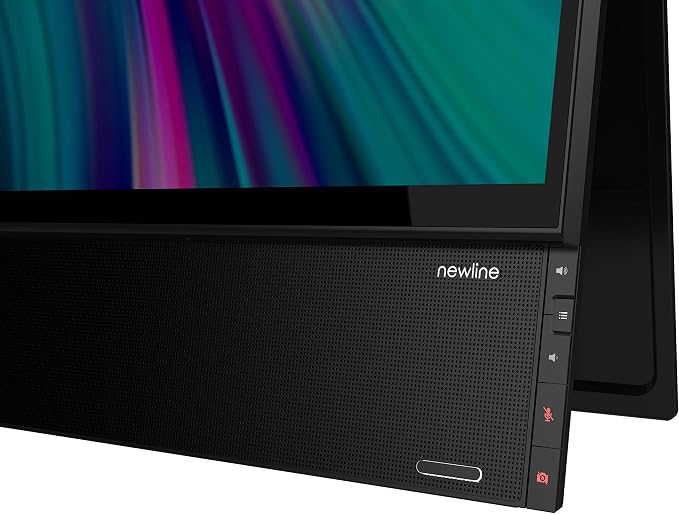 Newline Flex, 27" All-in-One Desktop Monitor, Interactive Touch Monitor for Videoconferencing, Whiteboard and Collaboration for Work from Home (Zoom, Google Meet, Microsoft Teams, Webex Ready)