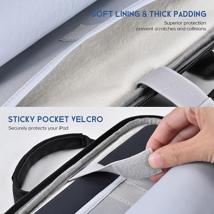 13 inch Laptop Sleeve Case Shoulder Bag for 2026 MacBook Air 13.6 in M4 M3 M2, Neo 13-inch Padded Shockproof Accessory Pocket