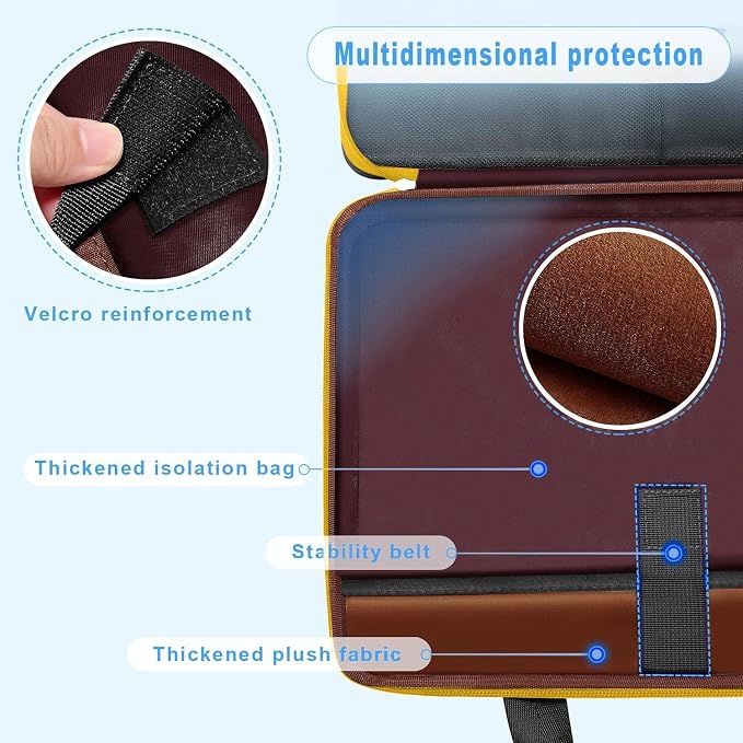 ZINZ Expandable Laptop Case 15.6 Inch Sleeve, Protective Carrying Case Compatible with MacBook Neo 16", MacBook Pro 16"/15.4", Dell XPS 16" and Most 15" 15.6" 16" Notebook，B01YL01