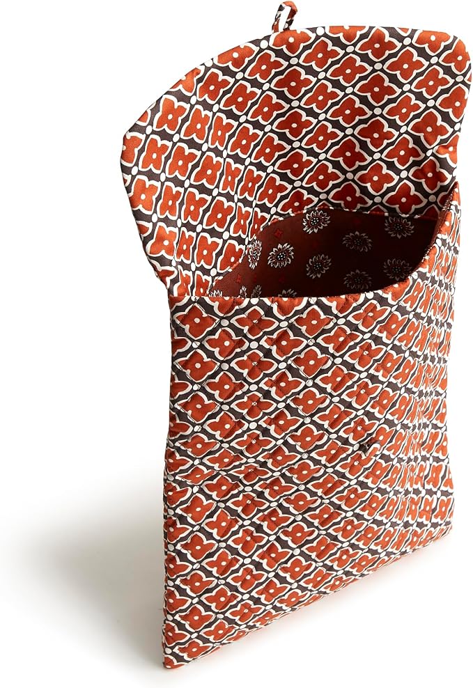 Vera Bradley womens Large Envelope Tech Sleeve, Cotton Gabardine