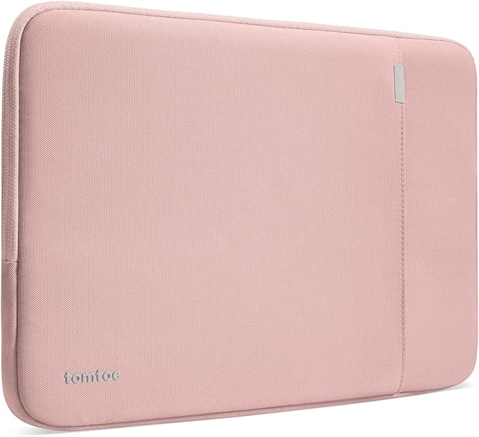 tomtoc 360° Protective Laptop Sleeve for 13-inch New MacBook Air M5/A3449 (2026) M4/A3240, M3/A3113, M2/A2681, M1/A2337, Water-Resistant Computer Case Bag Fits 13" MacBook Neo A18 & MacBook Pro M2/M1