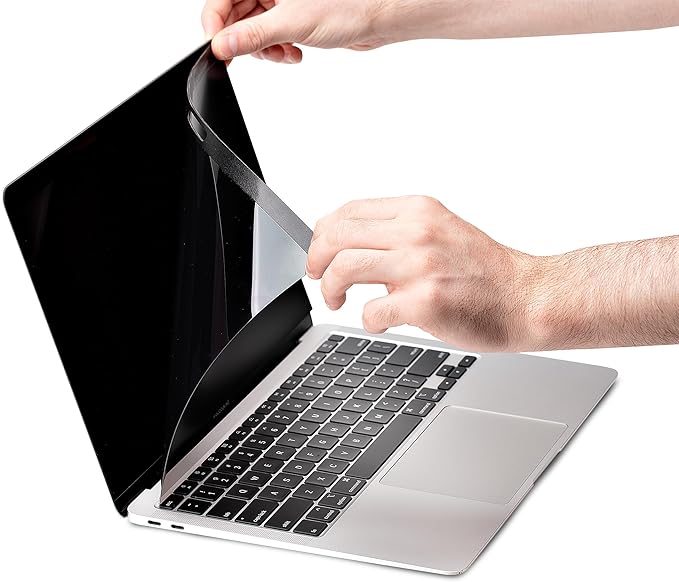 StarTech.com Laptop Privacy Screen for 13 inch MacBook Pro & MacBook Air - Magnetic Removable Security Filter - Blue Light Reducing Screen Protector 16:10 - Matte/Glossy - +/-30 Degree, TAA