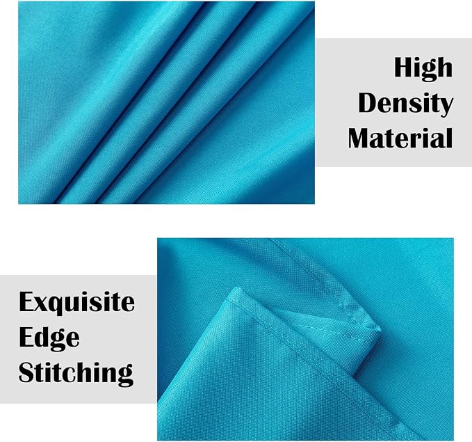 Sugargirl 8FTX10FT Blue Screen Backdrop Background for Photography, Polyester Photo Backdrop for Photoshoot, Party, Video and Television (1 Panel)