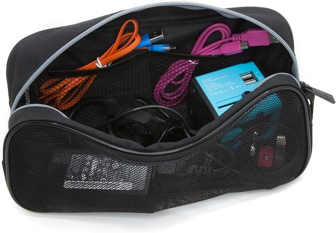 ButterFox Universal Electronics Accessories Travel Organizer (Large)