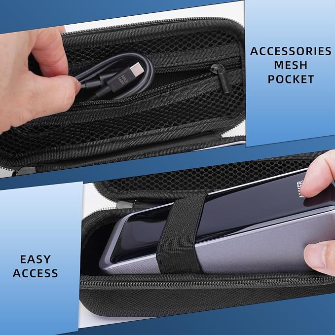 Case for Anker Prime 26,250mAh (300W)/ 27650/25000/ 20100/ 24000mAh(737) Power Bank, Hard Travel Case Compatible with Anker 300W Portable Charger, (Case Only)