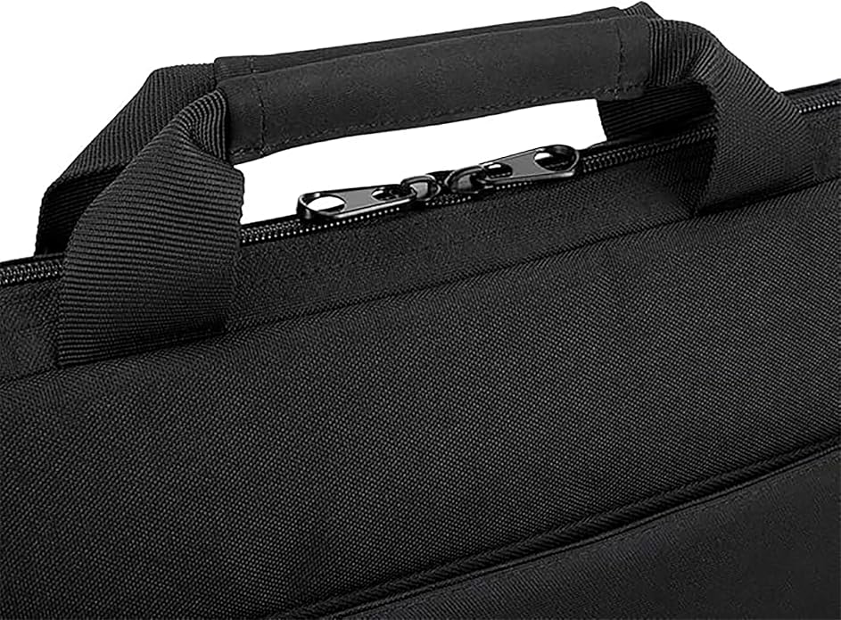 Lenovo Laptop Shoulder Bag T215 15.6 inch - Black- Slip Laptop Compartment - Front Zippered Pocket - Adjustable Strap