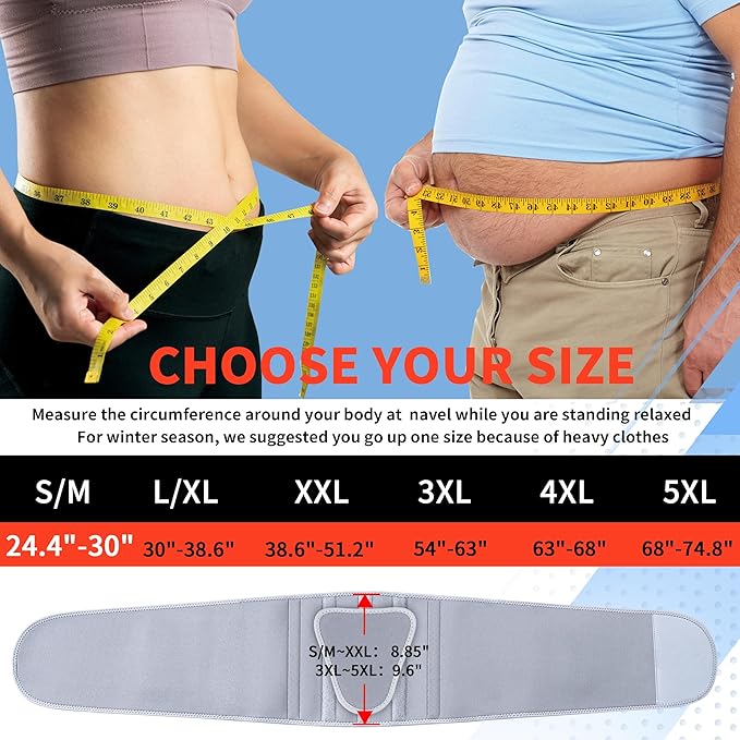 FEATOL Back Brace for Lower Back Pain, Breathable Back Support Belt for Women & Men with Lumbar Pad, Lumbar Support Belt for Heavy Lifting & Work, Gray, S/M(Circumference:24.4-30")