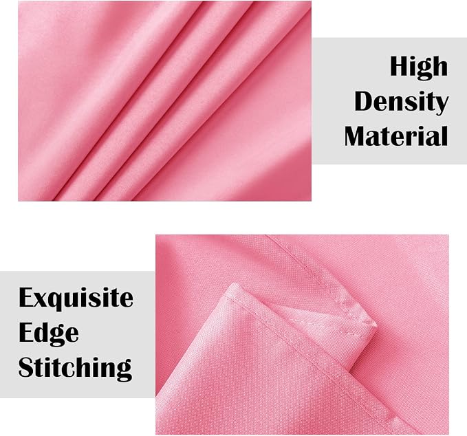 Sugargirl 8FTX10FT Pink Screen Backdrop Background for Photography, Polyester Photo Backdrop for Photoshoot, Party, Video and Television (1 Panel)