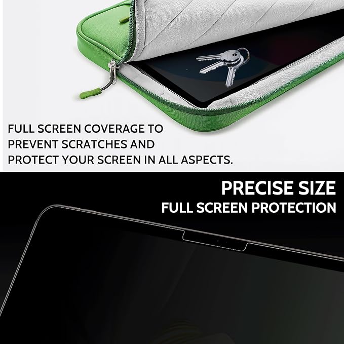 Peslv 360° Privacy Screen for iPad Pro 13 Inch M4/M5 [2024/2025 7th/8th Gen], Anti Glare Blue Light Spy Filter Private Cover, High Sensitive Bubble-Free Easy Install Black Security Protector