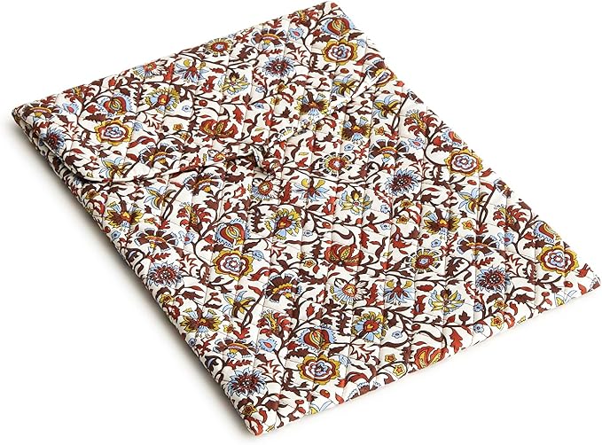 Vera Bradley womens Large Envelope Tech Sleeve, Cotton Gabardine