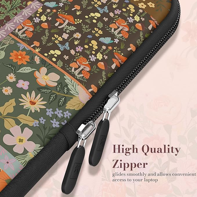 iCasso Laptop Sleeve 13 inch for MacBook Air 13-13.6 inch m5/m4/M3/M2, Vintage MacBook Neo/Pro 13 inch case, Slim Protective Travel Carrying Case for MacBook Pro 14'', Chromebook HP Dell, Brown