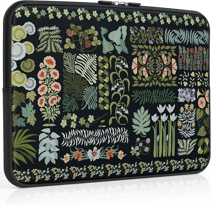 iCasso Laptop Sleeve 13 inch for MacBook Air 13-13.6 inch M5/M4/M3/M2, Laptop Sleeve for MacBook Neo/Pro 13 inch, Slim Protective Travel Carrying Case for MacBook Pro 14'', Chromebook HP Dell, Black