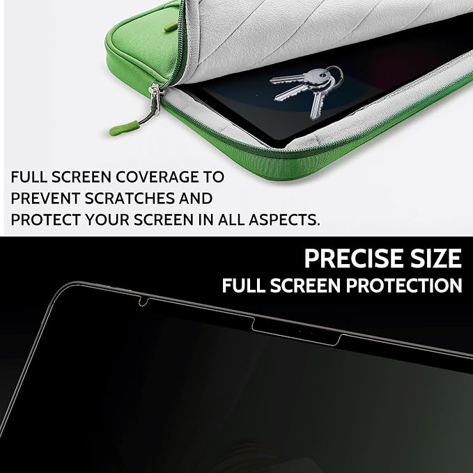 Peslv 4 Way Privacy Screen for iPad Air 13 Inch (2024-2026, M2 M3 M4), Anti Glare Blue Light 360 Spy Filter Private Cover, High Sensitive Bubble-Free Easy Install Black Security Protector