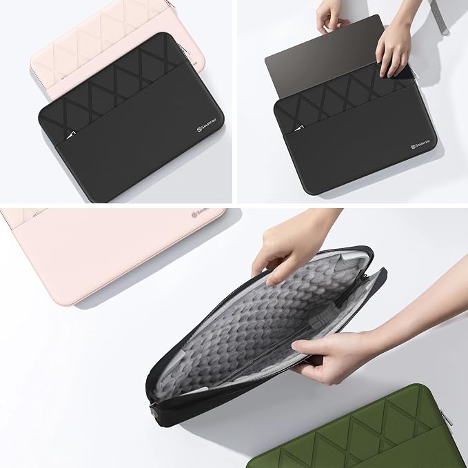 Smatree Elite Laptop Sleeve for 16 inch DELL Alienware 16 Area-51/m16 r1 Gaming Laptop, for DELL G16, Protective Laptop Case with Pocket(E611)