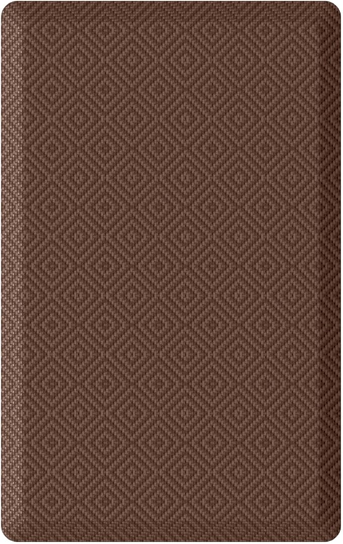 Ophanie Kitchen Mats for Floor, 1/2 Inch Thick Kitchen Rugs, 20x32 Anti Fatigue Standing Cushioned Mat, Waterproof,Comfort Ergonomic Mat for Office, Home, Sink, Brown Non-Slip Bottom