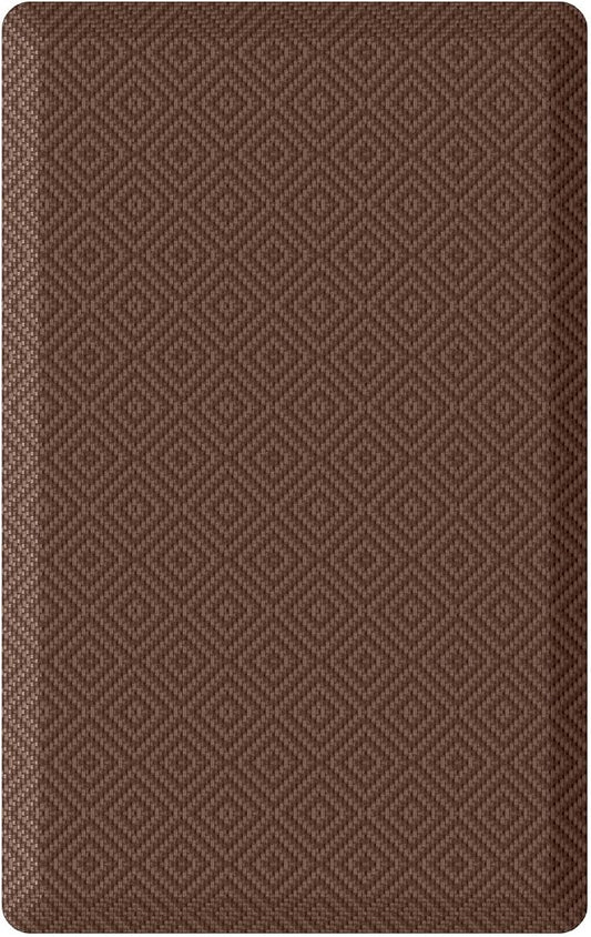 Ophanie Kitchen Mats for Floor, 1/2 Inch Thick Kitchen Rugs, 20x32 Anti Fatigue Standing Cushioned Mat, Waterproof,Comfort Ergonomic Mat for Office, Home, Sink, Brown Non-Slip Bottom