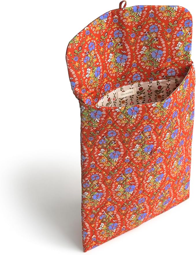Vera Bradley womens Large Envelope Tech Sleeve, Cotton Gabardine