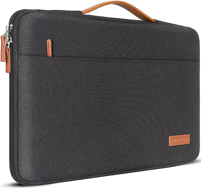 DOMISO 15.6 inch Laptop Case Sleeve Protective Cover Compatible with 16 inch MacBook Pro M4 M3 M2/Pro Max,15.6-16 inch HP Dell ASUS Lenovo Chromebook,Notebook computer carrying cases,Black