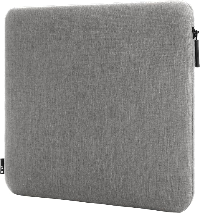 Incase 13-inch Laptop Carry Zip Sleeve - Sea Blue, Polyester, Protecting Laptops During Travel or Transport, Cover for Laptops (Cement Gray)
