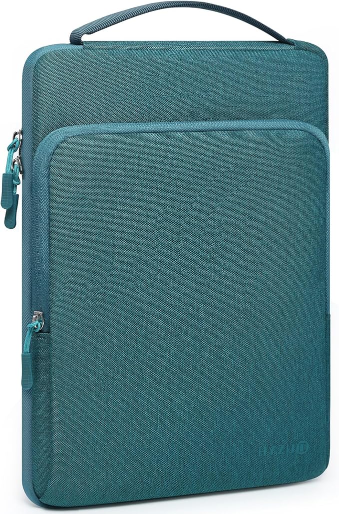 HYZUO 17-17.3 Inch Laptop Bag Case Sleeve for 17" 17.3" HP/Dell/Lenovo/ASUS/LG/MSI Gaming Laptop/Razer Blade 17/18, Notebook Carrying Briefcase for Men Women, Dark Green