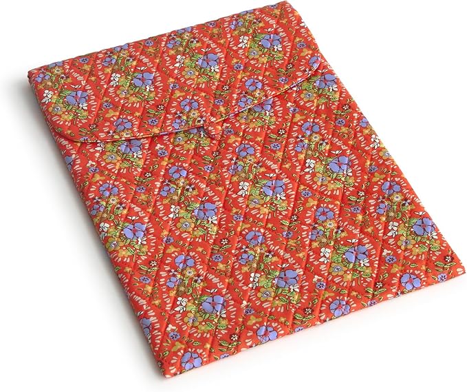 Vera Bradley womens Large Envelope Tech Sleeve, Cotton Gabardine