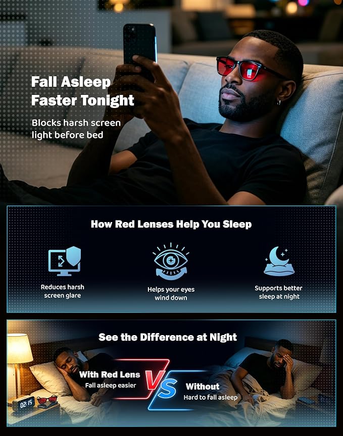 TIJN Premuim Blue Light Blocking Glasses for Women Men Square Frame Nerd Eyeglasses Anti Blue Ray Computer Screen Glasses