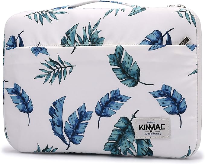 Kinmac 360° Protective Laptop Sleeve Case Bag Cover with Handle for MacBook Pro 16 inch,16 inch HP,Lenovo,Dell,ASUS,Acer Ultrabook and Business Laptop (Banana Leaf)
