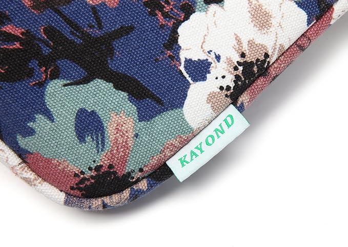 kayond Watercolor orchid Patten water resistant Laptop Shoulder Messenger Bag Case Sleeve for 15 Inch 15.6 Inch Laptop,Laptop Briefcase