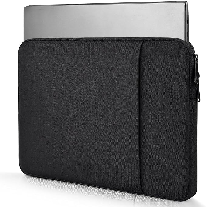 17 17.3 inch Laptop Sleeve Case for 2026 HP Laptop/Pavilion 17, Protective Computer Carrying Case for HP Dell Lenovo ASUS Notebooks, Black