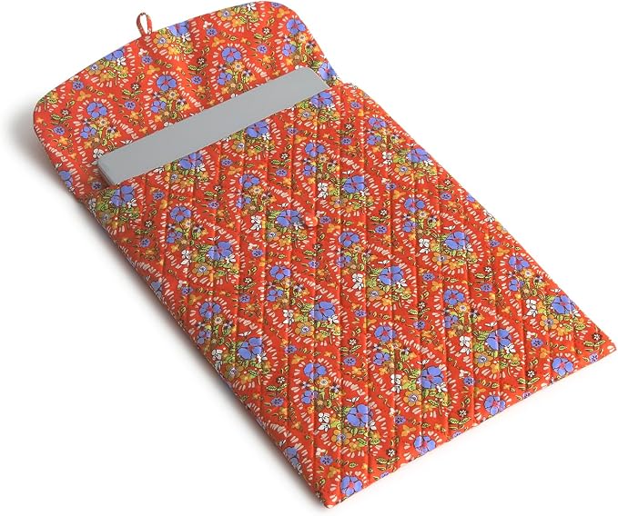 Vera Bradley womens Large Envelope Tech Sleeve, Cotton Gabardine