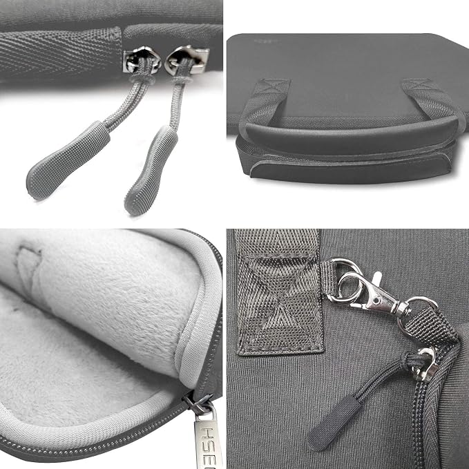 11.6 12.9 13 inch Elastic Laptop Sleeve with Small Case Compatible with 13 inch MacBook Neo Air Pro M5/M4/M3/M2/M1, iPad 13 12.9, XPS 13 and Most 11.6 12.9 13 inch Notebooks Tablets,D02G01