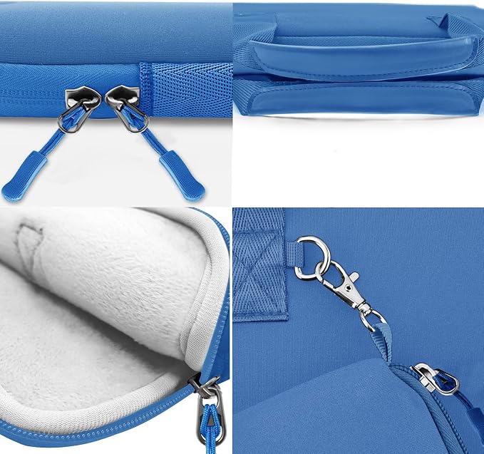 Hseok Laptop Sleeve 14 inch Case with Small Case, Compatible with MacBook Neo 14, MacBook Pro 14 M5/M4/M3/M2/M1, XPS 14 and Most 14 inch Notebooks, Neoprene Computer Handbag,J01B01