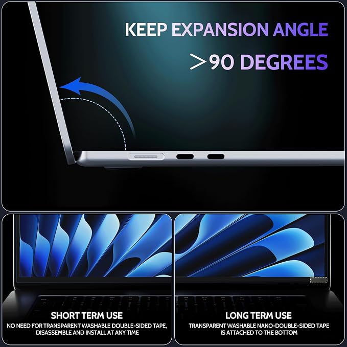 Peslv Magnetic Anti Blue Light Screen Protector for MacBook Pro 14 Inch (2021-2026, M1, M2, M3, M4, M5), Removable Glare Filter for 14.2" Mac Laptop Computer