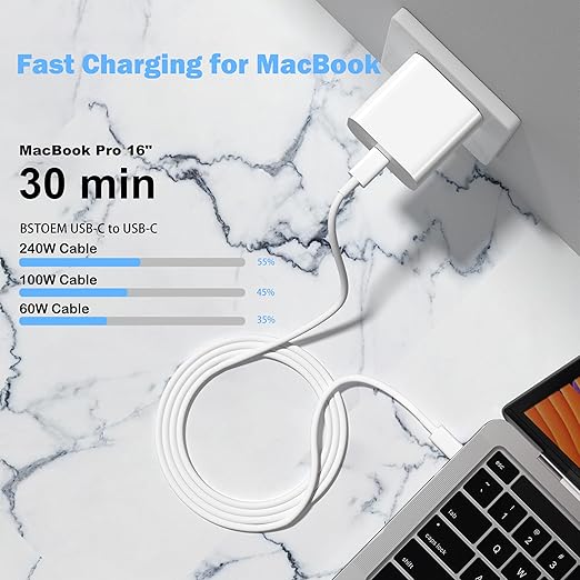 2Pack for Apple USB C to USB C Charging Cable 6ft 100W,Long Type C to C Fast Charger Cord,for iPhone 17/16E/Air/16/16e/15/Pro/Plus/Pro Max,for MacBook Pro/Air,for iPad Pro12.9/11in,Air 4/5,Mini 6/7