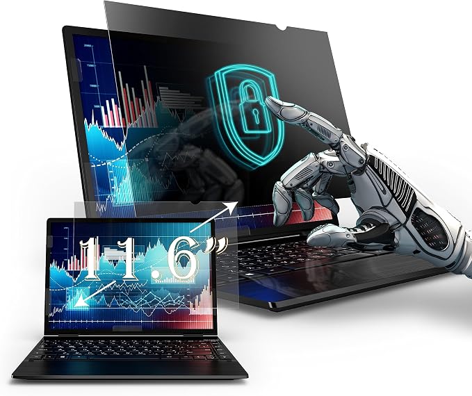 Privacy Screen Filter for 11.6 Inches Laptop, Screen Protector Size is 10.12 inch width x 5.71 inch height