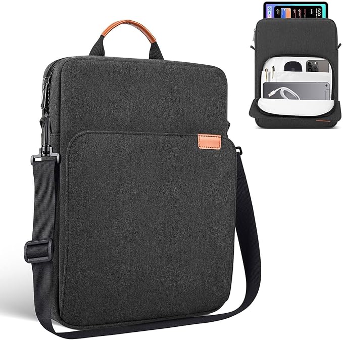 13-14 inch Laptop Carrying Case Bag for 2026 MacBook Pro 14 inch M5 M4 M3 A3427 A3426 A3434 A3112 A3401, 2026 MacBook Neo A18 Pro A3404, Water-Resitant Sleeve with Accessory Pocket, Space Grey