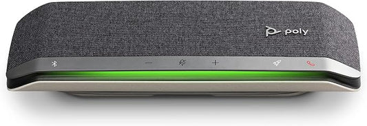 Poly - Sync 40 Smart Speakerphone (Plantronics) - Flexible Work Spaces - Connect to PC/Mac via Combined USB-A/USB-C Cable and Smartphones via Bluetooth - Works with Teams, Zoom & more,Black