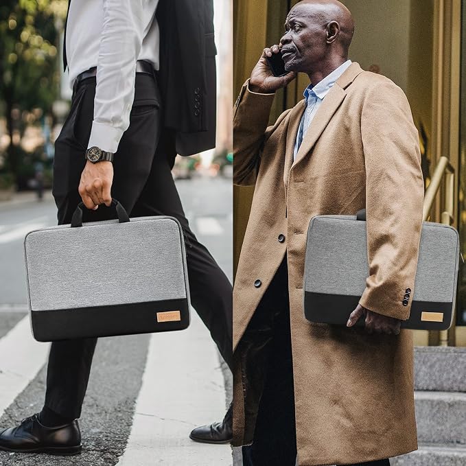 bagasin Laptop Sleeve Case 13 13.3 inch for MacBook Air M2/M1 2022-2018, MacBook Pro 2022-2016 M2 M1, 12.9 iPad Pro 6-3 Gen, Water Resistent Laptop Bag
