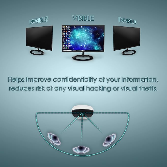Privacy Screen Filter for 19 Inches (Monitor Screen Measured Diagonally) Computer Monitor. Screen Protector size is 16.1 inch width x 10.1 inch height. Anti Glare and Anti Blue Light Protection