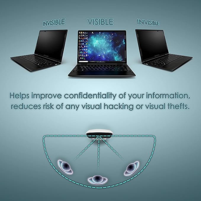 Privacy Screen Filter for 14 Inches Laptop, Anti-Glare and Anti Blue Light Screen Protector