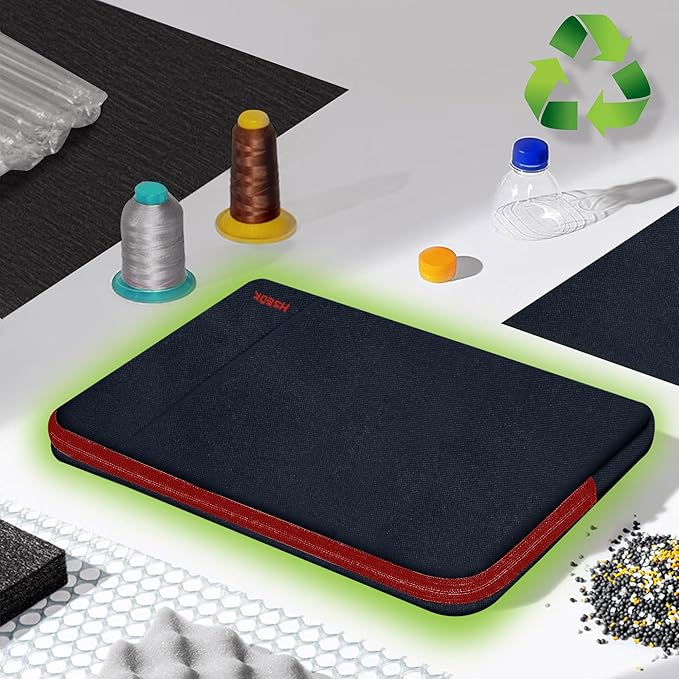 Hseok Laptop Case 13.3-14 Inch Sleeve, Water-Resistant Computer Bag Compatible with MacBook Neo/Pro 14" M5/M4/M3/M2/M1 and All 13.3" Mac Air/Pro, XPS 14 and Most Popular 13.3"-14" Notebook，B02K02