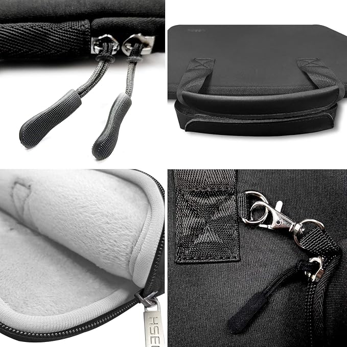 11.6 12.9 13 inch Elastic Laptop Sleeve with Small Case Compatible with 13 inch MacBook Neo Air Pro M5/M4/M3/M2/M1, iPad 13 12.9, XPS 13 and Most 11.6 12.9 13 inch Notebooks Tablets,B02K01