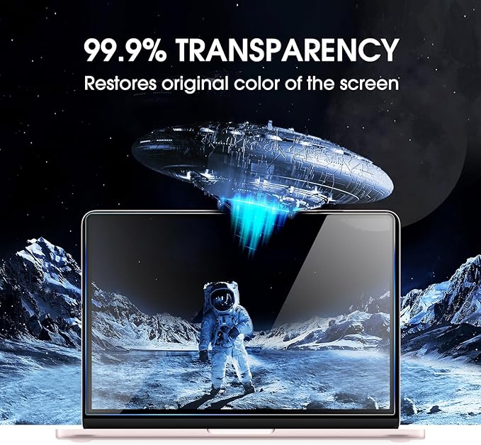 amFilm Designed for MacBook Neo 13-Inch (2026 Released) Tempered Glass Screen Protector [Zero Bubbles][9H Hardness][ Anti-Scratch][ Anti-Fingerprint], 1 Pack