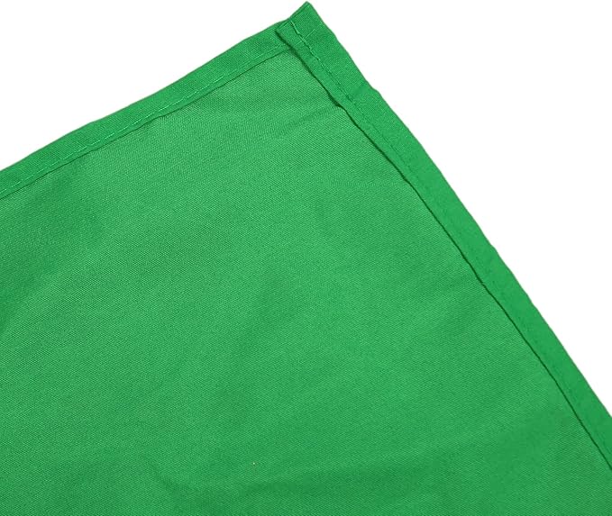 Chromakey Green Screen Backdrop, Photography Backdrop High Density Polyester Soft Light Wrinkle Background for Photo Studio Streaming Video Party Home Use (150 * 300CM)