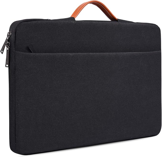 17.3 inch Laptop Case Briefcase Bag for HP 17 17.3 Laptop, HP Pavilion 17/ Envy 17T/ PROBOOK 17, Dell Inspiron 17, Lenovo Ideapad L340 17.3, Acer Aspire 17, ASUS VivoBook 17 Laptop Sleeve,Black