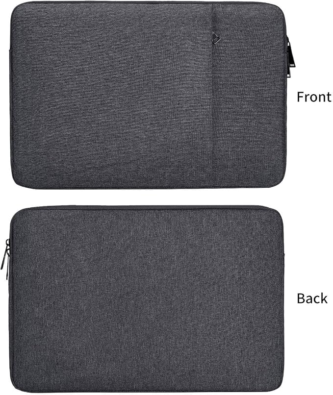 15.6-16 inch Laptop Sleeve Case for HP Omnibook 16, HP Envy X360/Pavilion 15.6/ProBook 15, Lenovo IdeaPad 15, Acer Aspire 15, Dell Inspiron 16 Plus, Samsung Galaxy, Water-Resistant Computer Bag